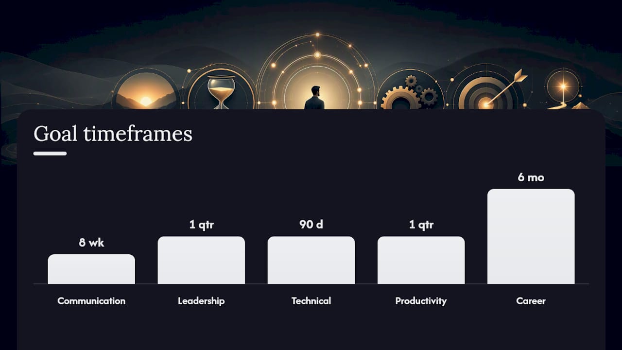 What Are Some Good Examples of Professional Development Goals? — overview diagram