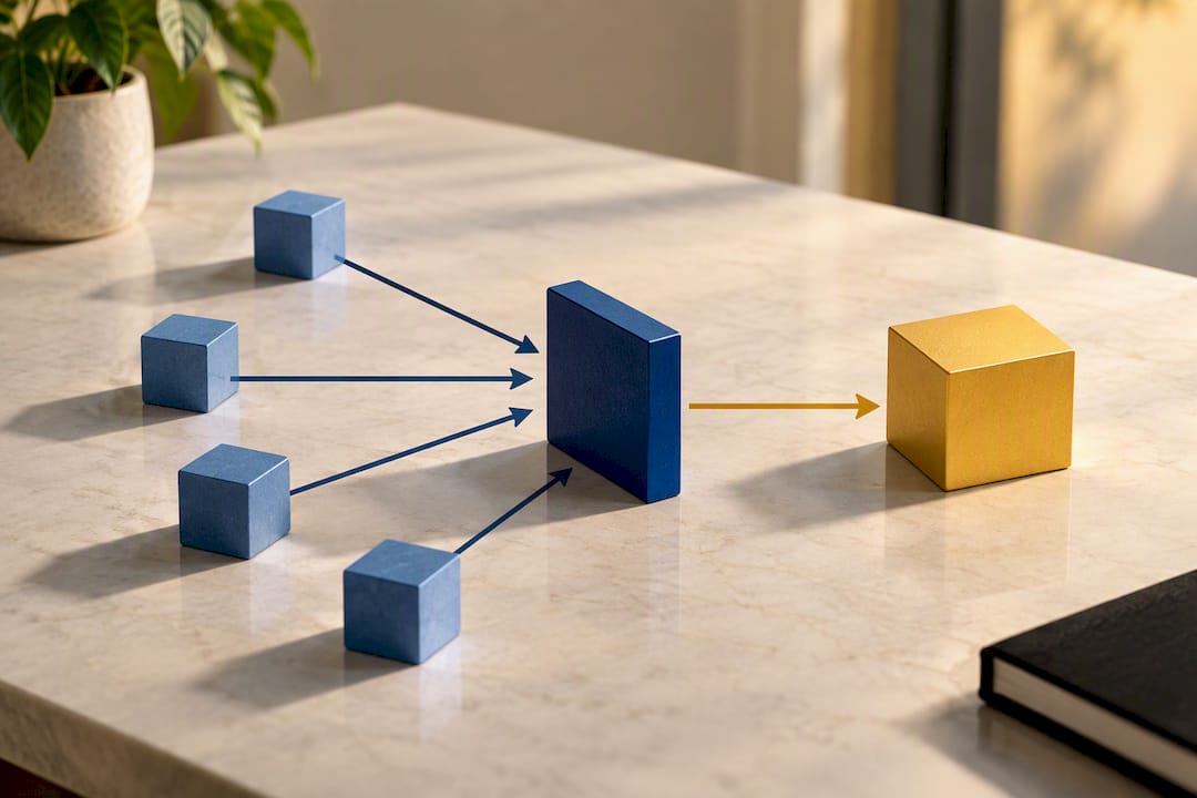 One approver with contributing team members