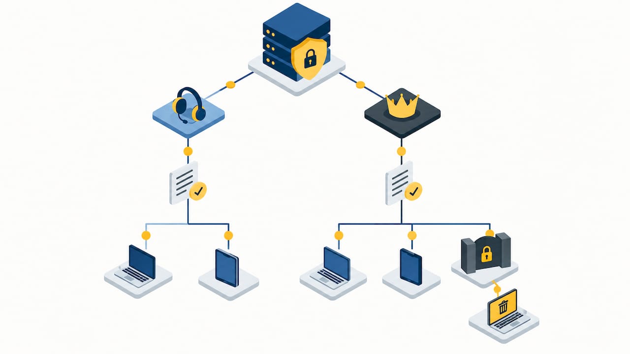 Role-based authorization and audit flow